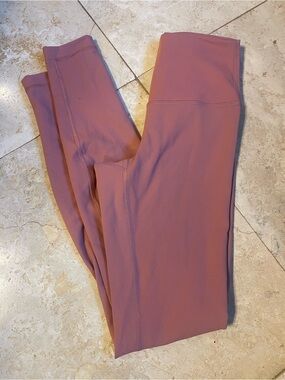LAST CHANCE! 
Lululemon athletica mauve/pink leggings